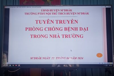 Tuyên truyền phòng chống bệnh Dại